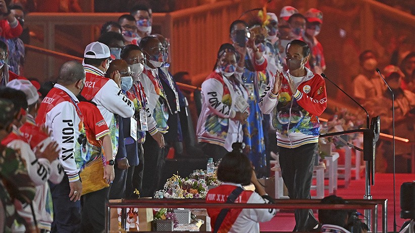 Presiden Jokowi Hadiri Pembukaan PON Papua - Bagian 3