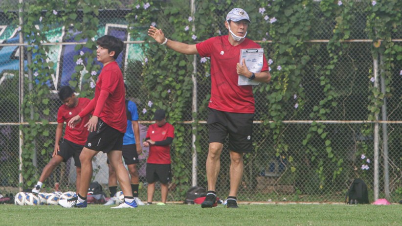 Timnas Indonesia Jalani Latihan Persiapan Lawan Taiwan - Bagian 4