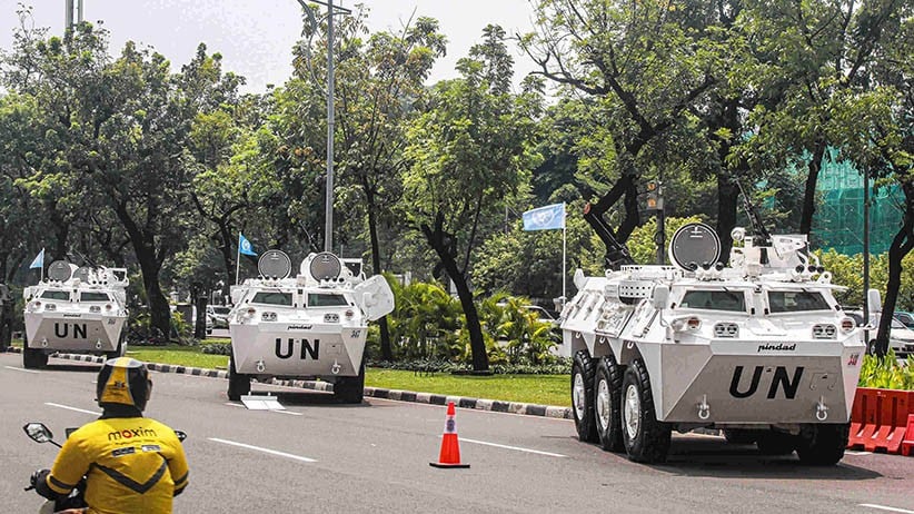 TNI Pamer Alutsista di Depan Istana Merdeka, Ada Anoa hingga RM 70 Vampire - Bagian 4