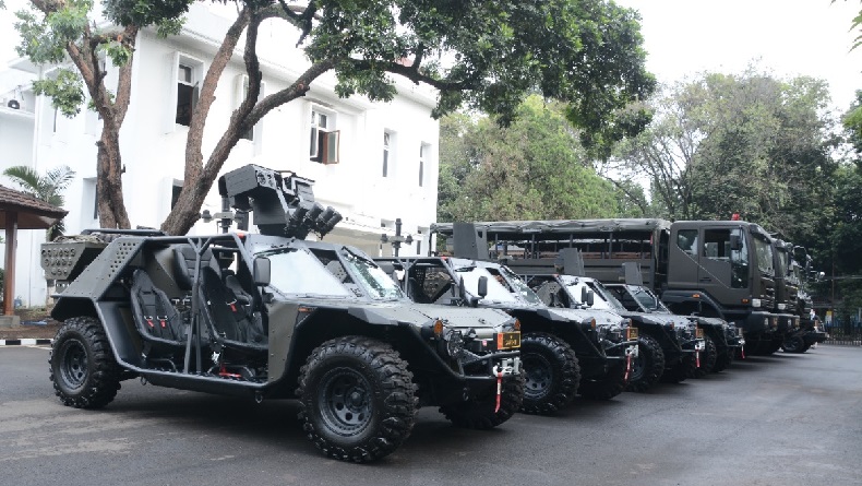 Kodam Siliwangi Terima 8 Alutsista Baru, Yonif Raider 300/BJW Dapat 4 ATAV Gunshot