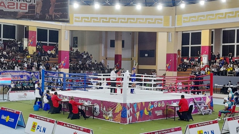 Dua Atlet Muay Thai Sulut Raih Emas di PON Papua XX 2021