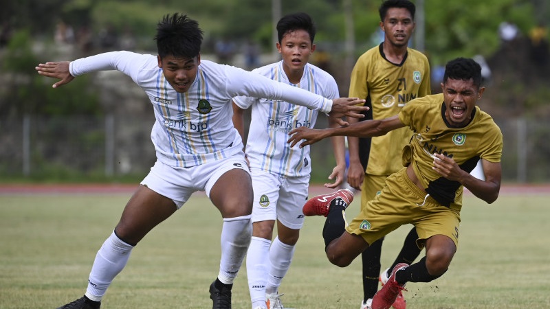 Tim Sepak Bola Maluku Utara Angkat Koper dari Ajang PON XX Papua