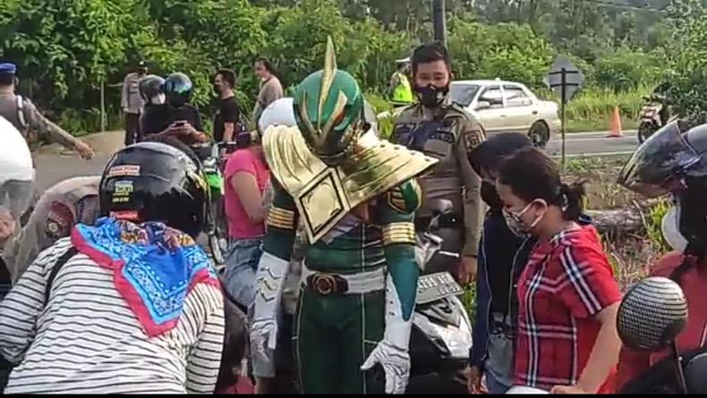 Power Rangers Turun ke Jalan, Ini yang Dilakukannya di Pangkalpinang