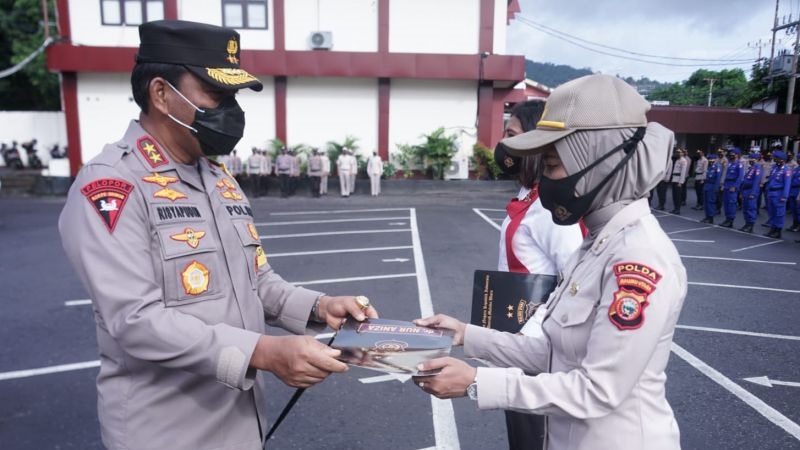 Polda Maluku Utara Pecat 7 Personel usai Apel Gabungan