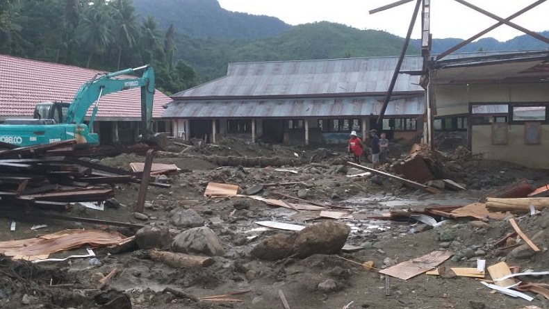 BPJN Sulut Bantu Pemulihan Desa Batu Merah usai Banjir Bandang