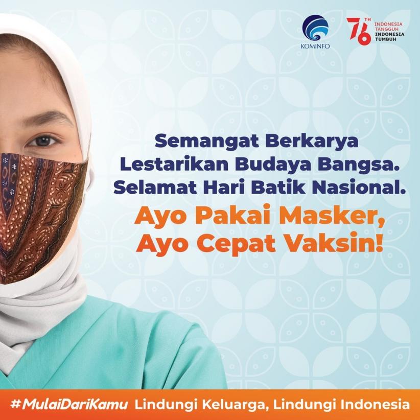 Infografis Hari Batik Nasional, Mari Lestarikan Budaya Bangsa