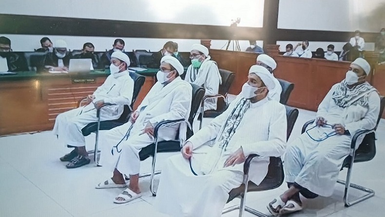 5 Mantan Petinggi FPI Bebas usai Jalani Hukuman 8 Bulan Penjara