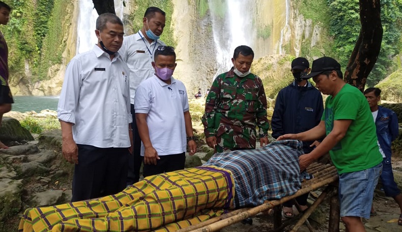 Gegara Terpeleset, Wisatawan asal Banten Tewas di Curug Cikaso Sukabumi