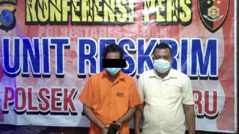 Polisi Tangkap Pencuri Handphone Penjual Boba di Medan
