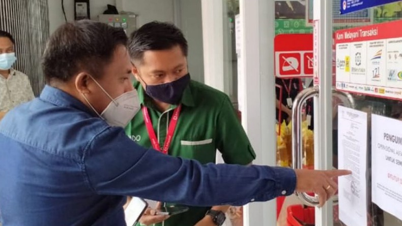 Tegas, Pemkab Minahasa Tenggara Tutup Toko Retail Pelanggar Prokes