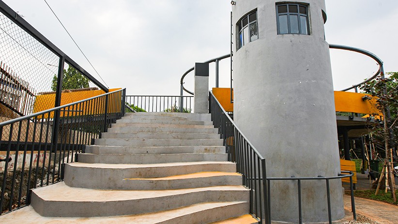 Melihat Taman Samin Neong Rampung Dibangun - Bagian 4