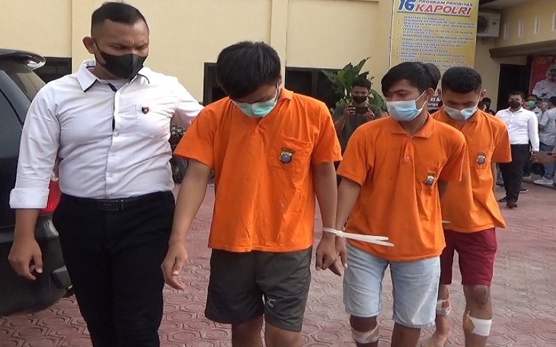 Begal Spesialis Perempuan di Batu Bara Ditembak Polisi