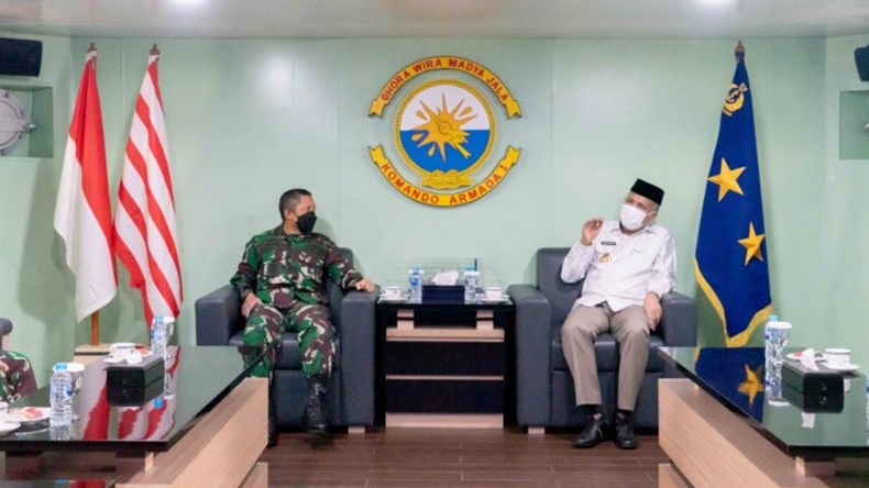 Gubernur Nova Iriansyah Ingin Lantamal Dibangun di Aceh
