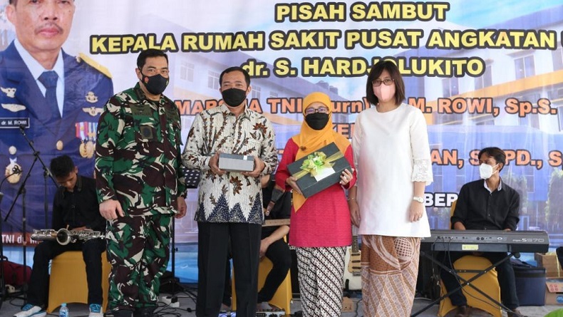 Lepas Pejabat Lama Kepala RSPAU, Kolonel dr Mukti Arja Berlian: Terima Kasih atas Pengabdiannya 