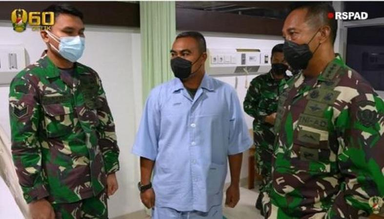 Kisah Perjuangan Anggota Kodim Magelang Peroleh Kaki Palsu Baru dari KSAD Jenderal Andika