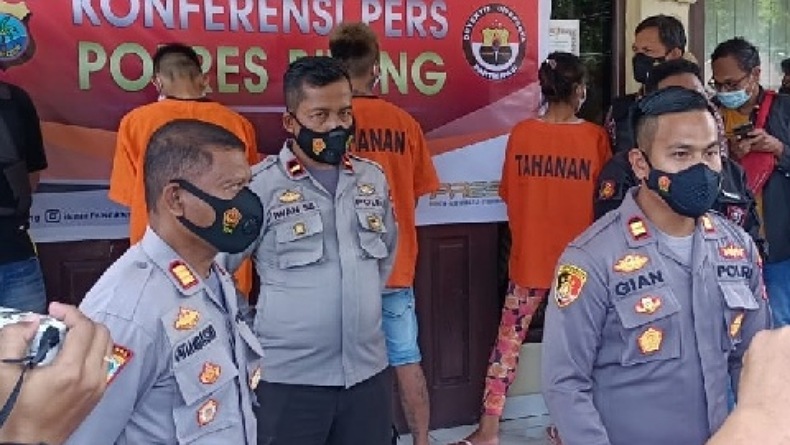 2 Pasangan Kekasih di Bitung Curi Motor Bermodus Prostitusi Online