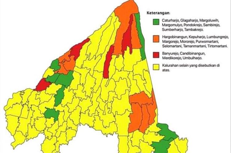 Kasus Covid-19 Terus Melandai, Peta Epidemologi Sleman Masuk Zona Kuning 