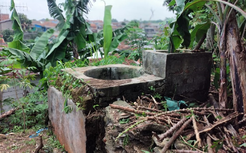 Pascabocah 5 Tahun Hilang, Warga Tutup Sumur Tua di Kampung Baru Ciaul Sukabumi