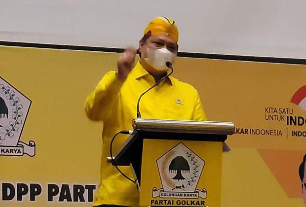 Airlangga Puji Penanganan Covid-19 di Jogja, Minta Kader Golkar Menangkan Suara Kota Gudeg