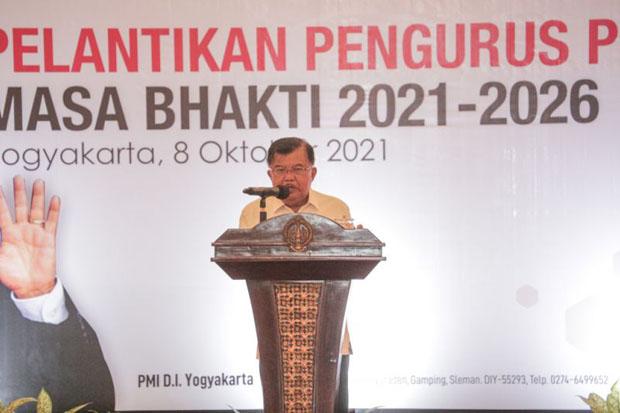  JK Minta PMI Bersiap Hadapi Bencana akibat Perubahan Iklim