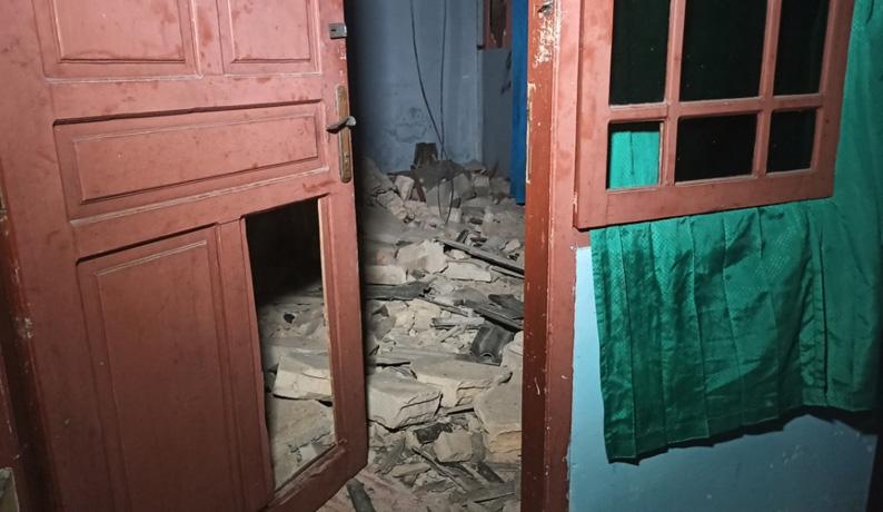 Gudang Ekspedisi Muatan Kapal di Pangkalpinang Ambruk, 2 Rumah Rusak Tertimpa Reruntuhan