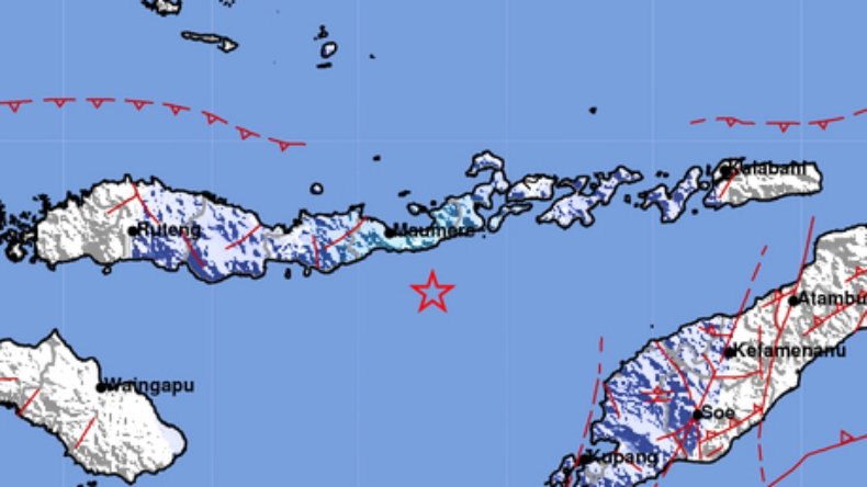 Gempa Terkini Magnitudo 4,9 Guncang Maumere Sikka