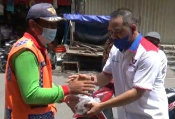 Peringati HUT ke-7, DPD Partai Perindo Tanjab Bagikan Sembako ke Panti Asuhan