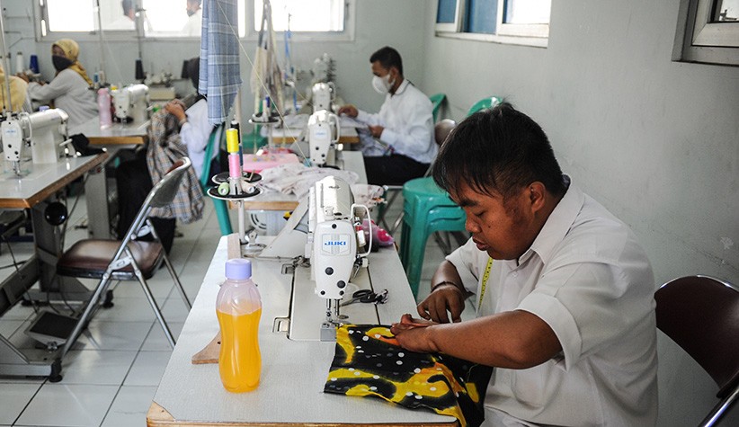 Penyandang Disabilitas Diberikan Pelatihan Keterampilan - Bagian 3