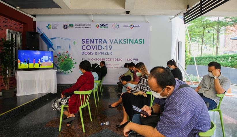 Hari Kedua Sentra Vaksinasi MNC Peduli Dosis 2 dengan Vaksin Pfizer - Bagian 4