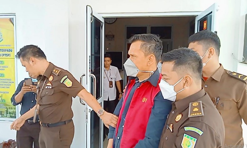 Korupsi Bimtek Fiktif, Kadis ESDM Riau Indra Agus Lukman Ditahan Kejaksaan