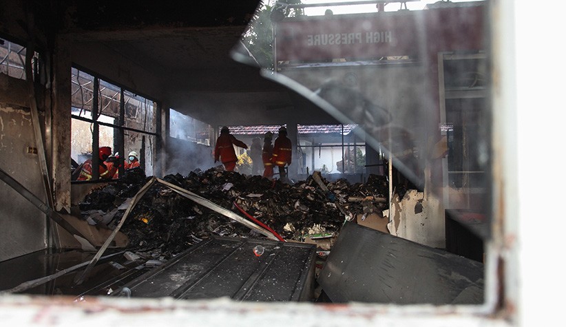 Ruang Penyimpanan Dokumen Kementerian PUPR Ludes Terbakar - Bagian 2