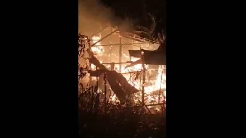 1 Rumah di Atas Bukit di Mamasa Ludes Terbakar, Pemilik Nyaris Terpanggang