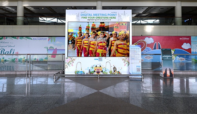 Suasana Lengang Hari Pertama Bandara Ngurah Rai Buka Penerbangan Internasional - Bagian 2