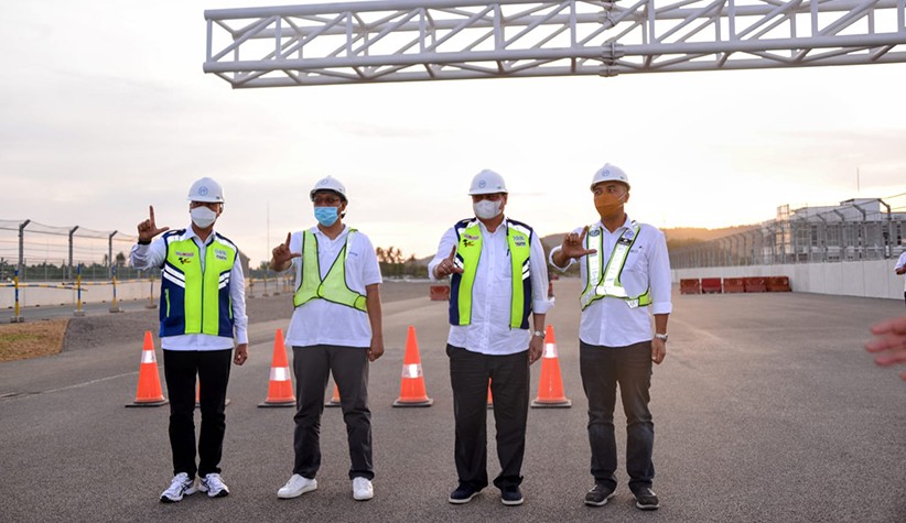 Foto-Foto Menko Airlangga Hartarto Cek Kesiapan Sirkuit Mandalika Gelar World Superbike - Bagian 3