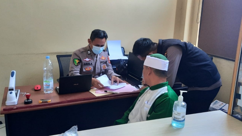 Polda Lampung Tetapkan 3 Petinggi Khilafahtul Muslimin Tersangka Kasus Prokes 