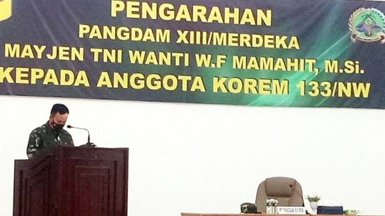 Tegas, Pangdam XIII Merdeka Ingatkan Prajurit Jaga Nama Baik Satuan: TNI Milik Rakyat