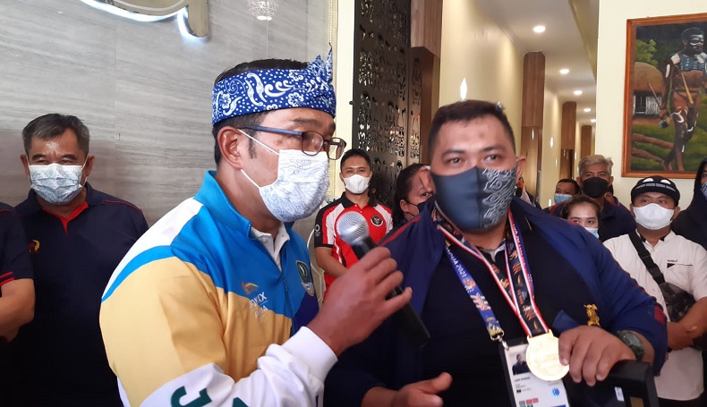 Ridwan Kamil Janjikan Bonus Ratusan Juta Rupiah untuk Atlet Peraih Medali PON Papua