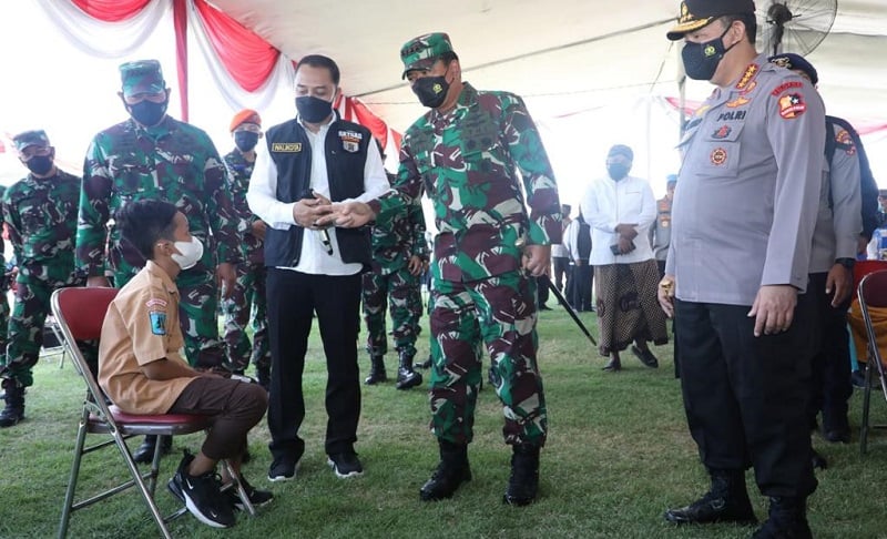 Panglima TNI: Vaksinasi Ampuh Lindungi Masyarakat dari Kondisi Buruk Covid-19