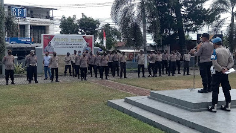 Ratusan Polisi Amankan Pemilihan Pelayan Khusus Sinode GMIM Kota Bitung