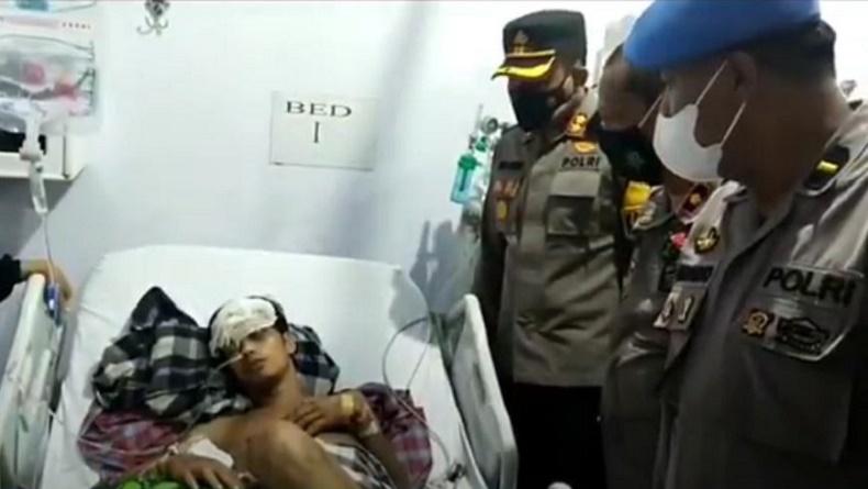 DPO Penganiayaan Ditembak Polisi 5 Kali saat Penangkapan, Warga Luwu Utara Demo