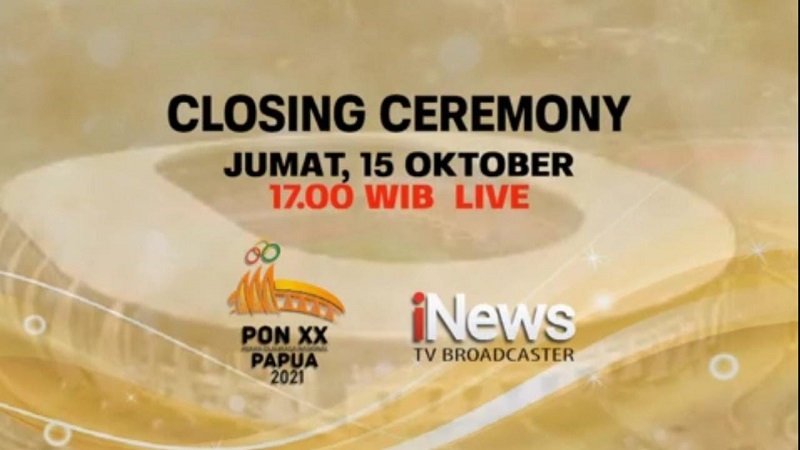 Upacara Penutupan PON XX 2021 Dimeriahkan Pertunjukkan Seniman Papua, Saksikan Live di iNews