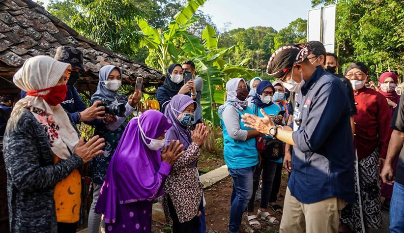Kunjungan Sandiaga Uno ke Desa Wisata Kaki Langit, Pengharapan Pemulihan Ekonomi - Bagian 3
