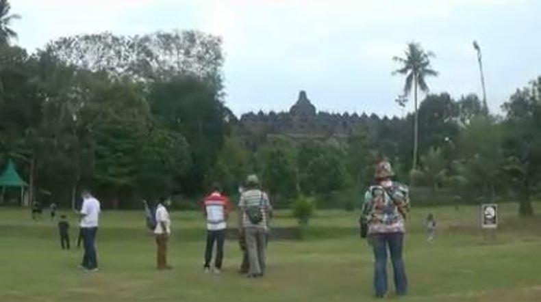  Terapkan Prokes Ketat Bikin Candi Borobudur Jadi Tujuan Favorit Wisatawan saat PPKM 