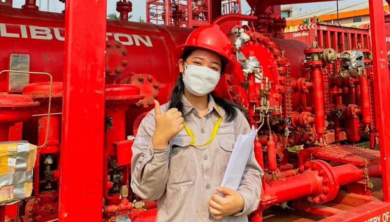 Hebat, Mahasiswi Asal Medan Ini Buat Inovasi untuk Eksplorasi Lepas Pantai Ramah Lingkungan