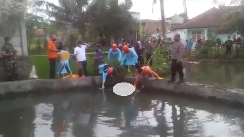 Kawalu Tasikmalaya Gempar, Warga Temukan Mayat Pria Tak Dikenal di Kolam Ikan