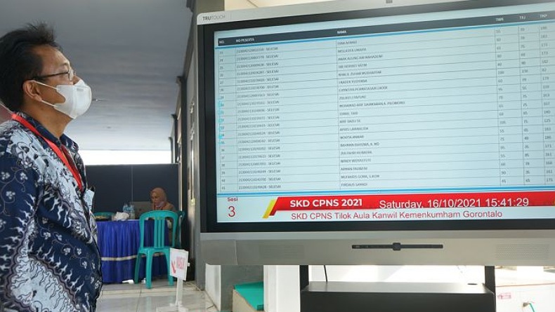 3.184 Peserta Jalani Seleksi CPNS di Kanwil Kemenkumham Gorontalo