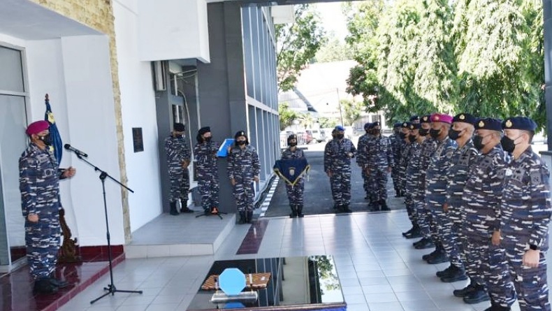 Kolonel Laut May Sihombing Resmi Jabat Wadan Lantamal VIII Manado