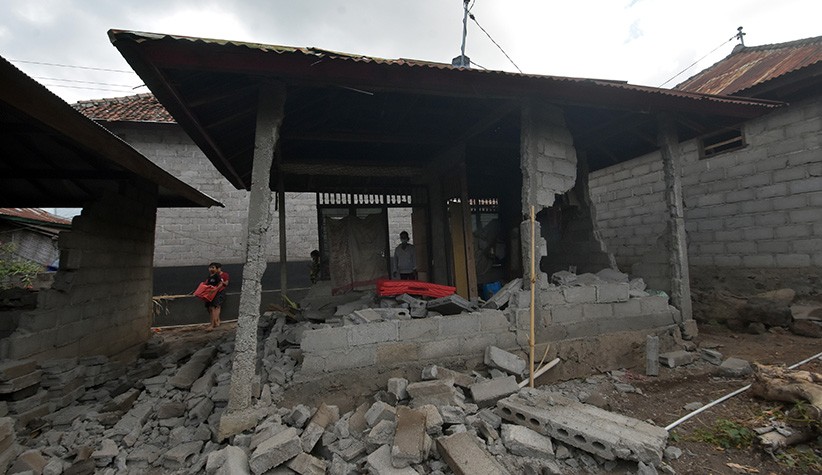 Korban Gempa Bali Akan Mendapat Santunan, Ini Besaran yang Diterima