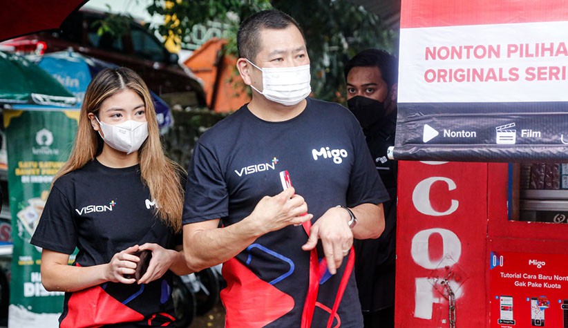 Kokohkan Kolaborasi Vision+ dan Migo, Hary Tanoesoedibjo Resmikan Warung Migo - Bagian 3