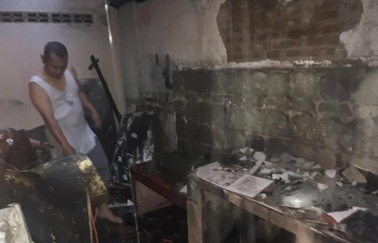 Regulator Bocor Picu Kebakaran Rumah di Jogja, Kerugian Capai Rp50 Juta